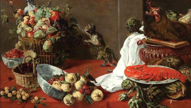 Frans Snyders_- Still life with monkeys