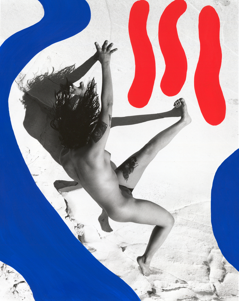 Stephanie Galea: Limited edition photograph with acrylic paint.