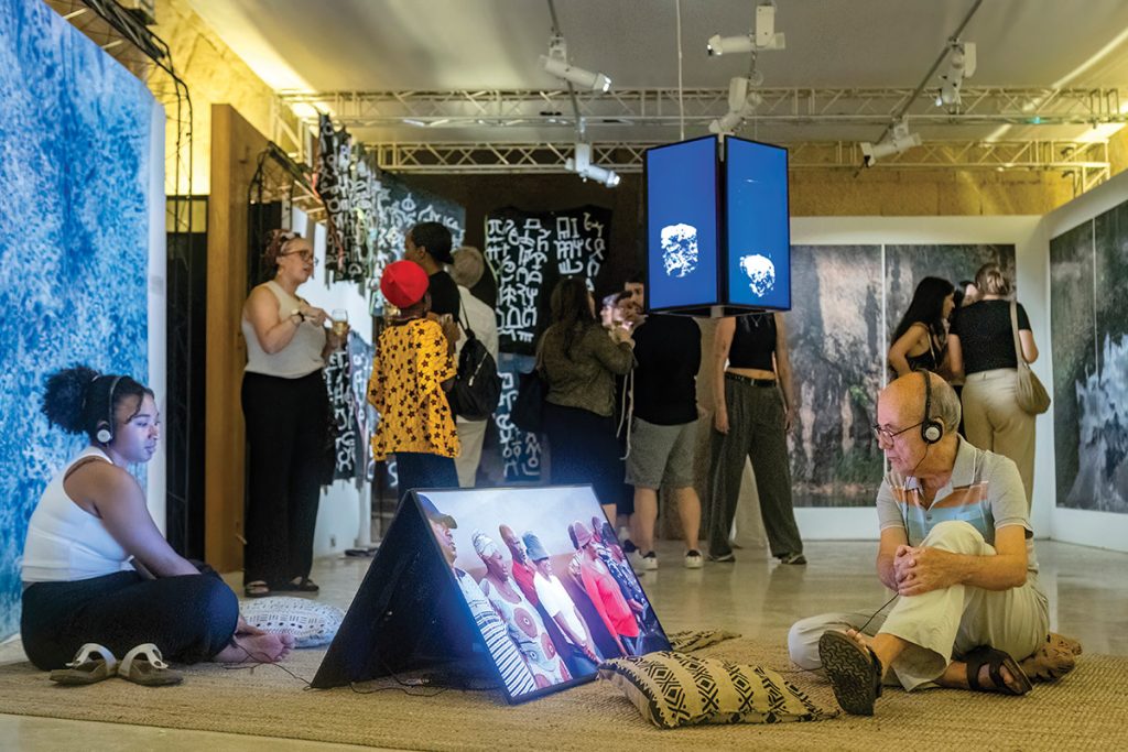 Anyone Who Feeds On Majesty Becomes Eloquent – An Exhibition of Contemporary African Art. Photo by Elisa von Brockdorff.
