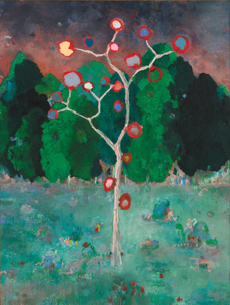 Harold Ancart, Fruit Tree, 2025, Oil on canvas, 111.8 x 146.1cm