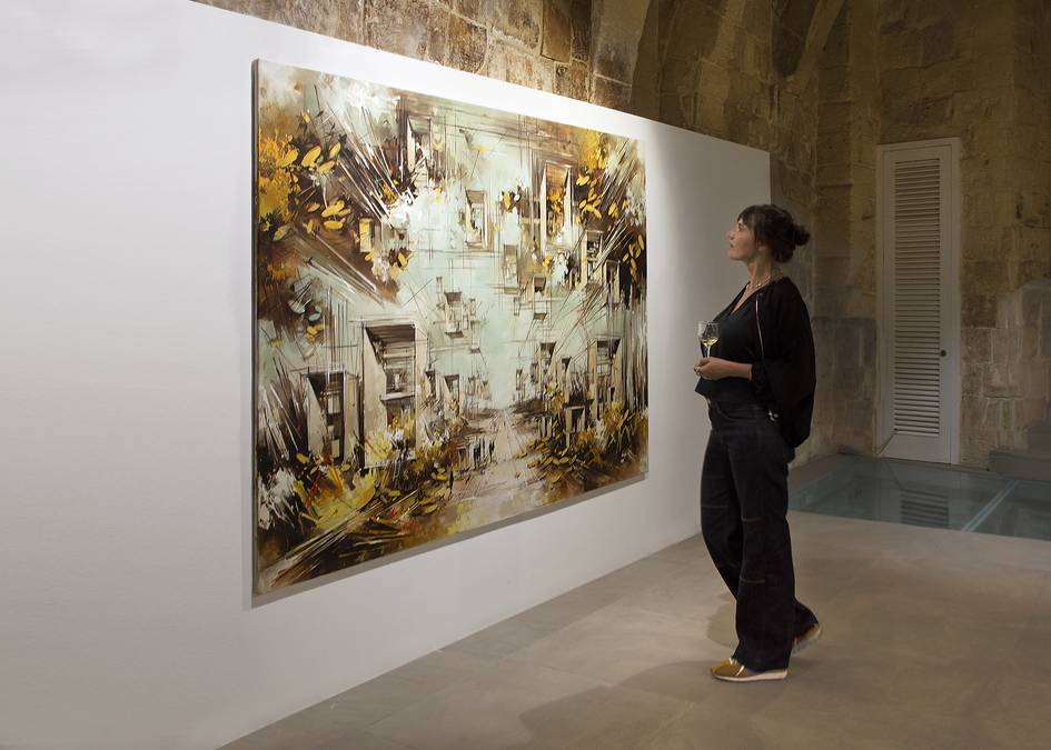 Work by Inna Artemova. Deep Throat Installation Shot by Norbert Attard.