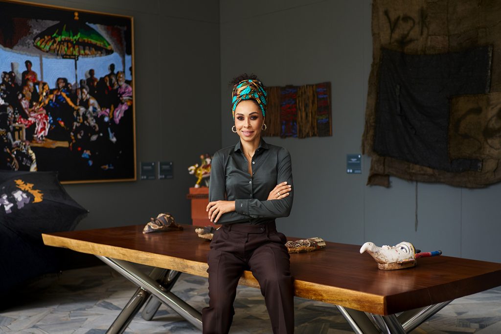 Omenaa Mensah, CEO of the OmenaArt Foundation.