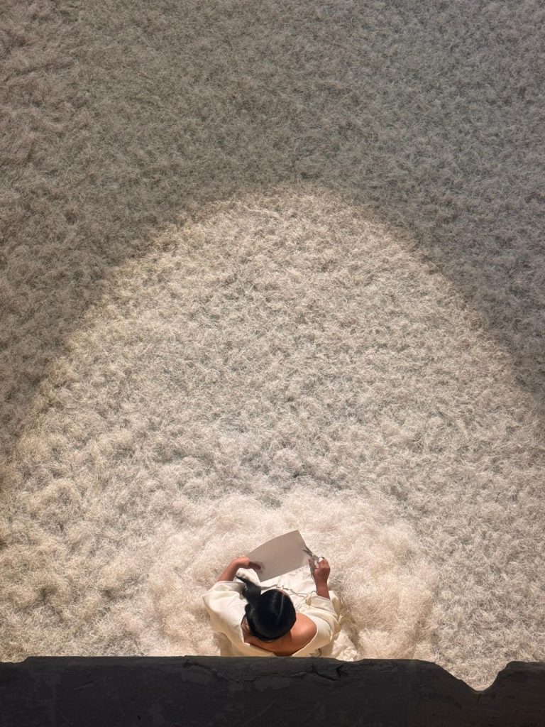 Cut Papers, performance by Sachiko Abe, Grand Masters Palace, 11 - 18 March 2026.