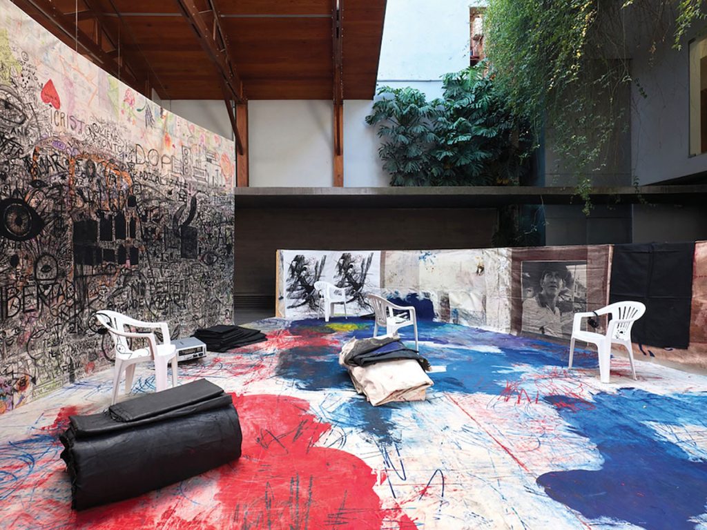 Oscar Murillo: El pozo de agua, Kurimanzutto, Mexico City, 2026