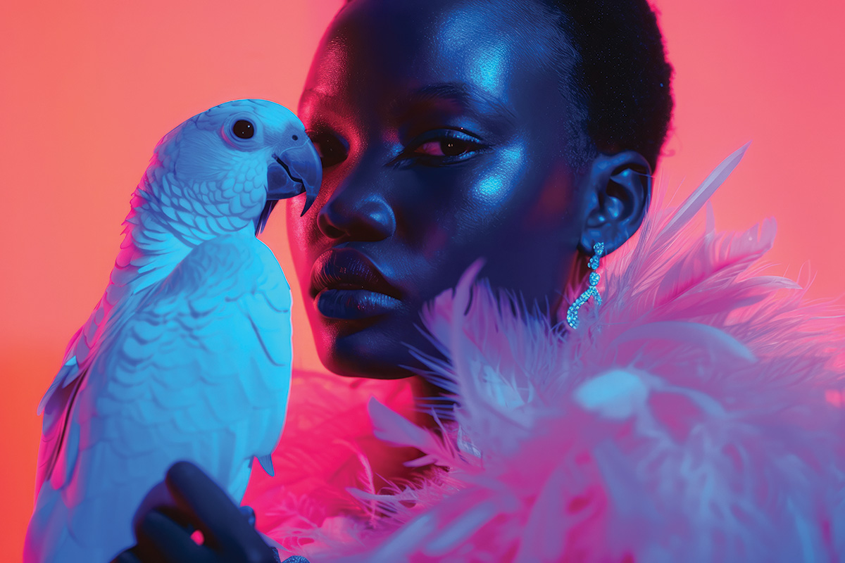 Maren Richter, AI generated for the exhibition A Few Rules for Predicting the Future at Spazju Kreattiv